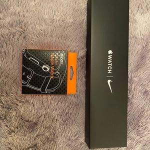 Brand New Apple watch Nike edition barely opened, with free screen protector